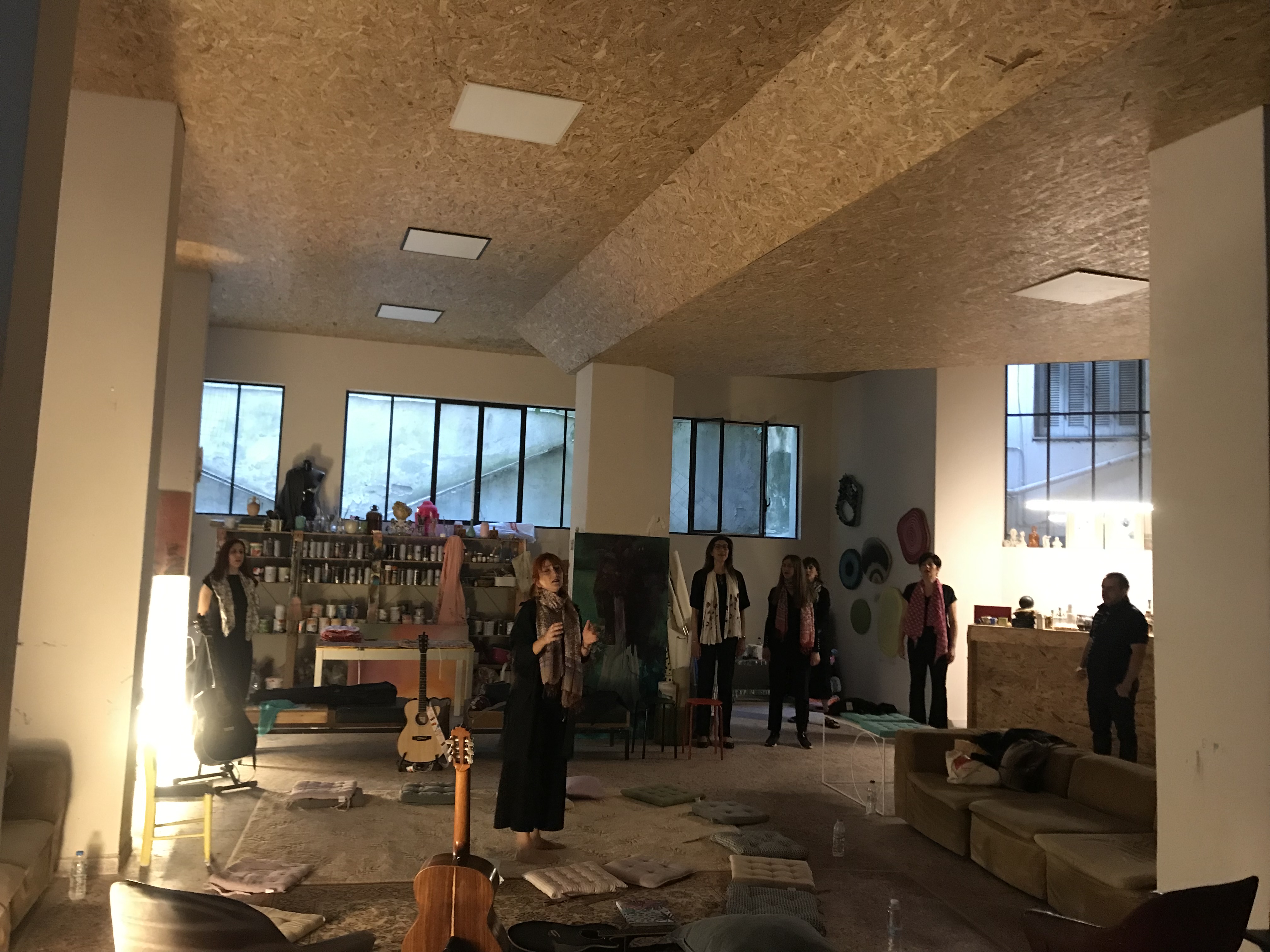 Φωνητικό εργαστήρι με τη Μαρία Παπαγεωργίου